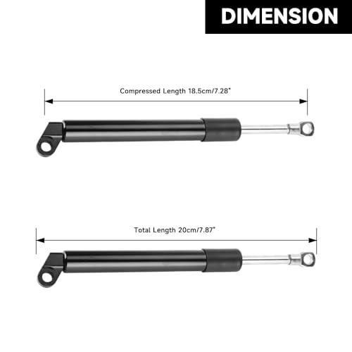 Set of 1 Gas Struts for Rear Tailgate Assist – Compatible
