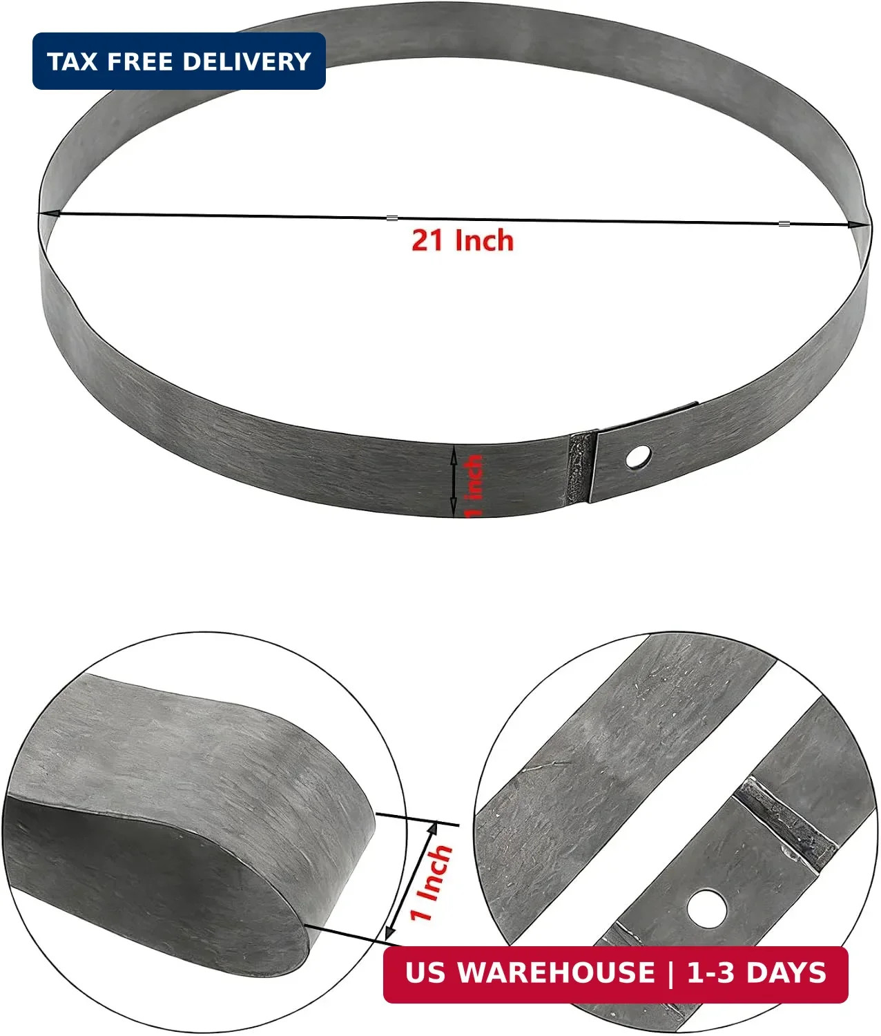 Motorcycle Rim Tape Heavy Duty Rubber 16 17 18 19 21 Inch Wheel Protect Tube Ban