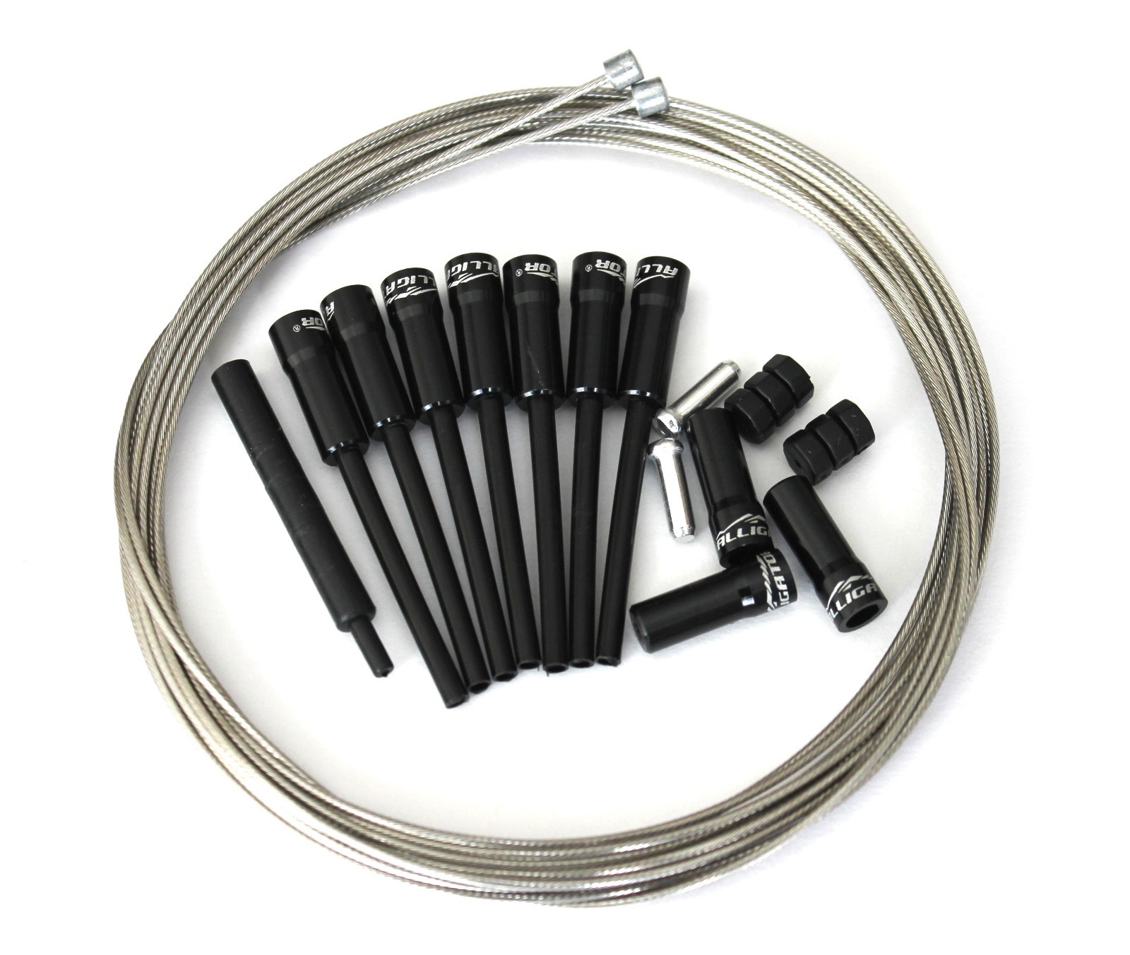 Alligator Premium Slick stainless ste Shift Gear Cable kit set for Campy Shimano
