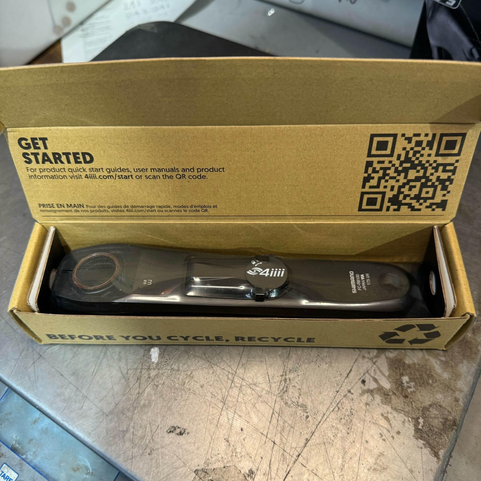 4iiii Ultegra Precision 3+ left side power meters 165-170-172.5