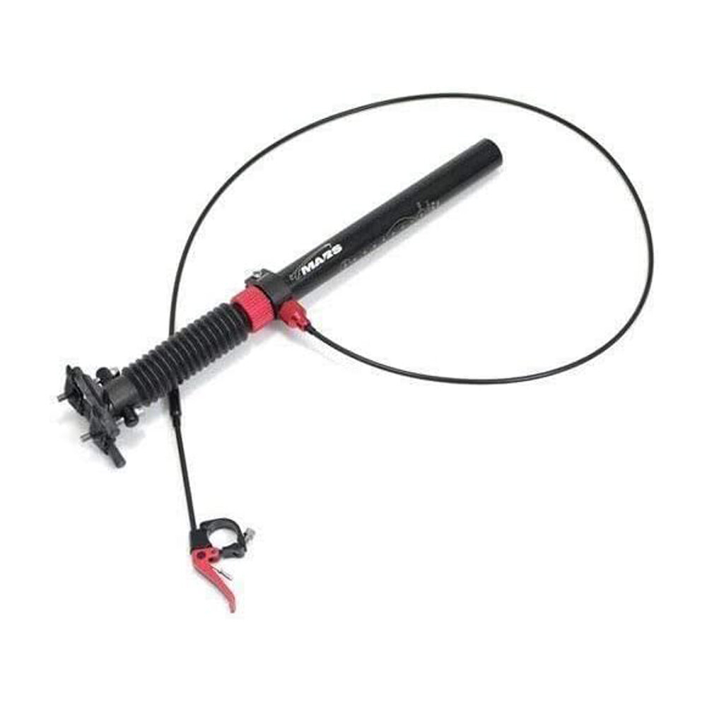 TMARS 419L Mechanical Drop Seatpost, 31.6 x 400mm , Black