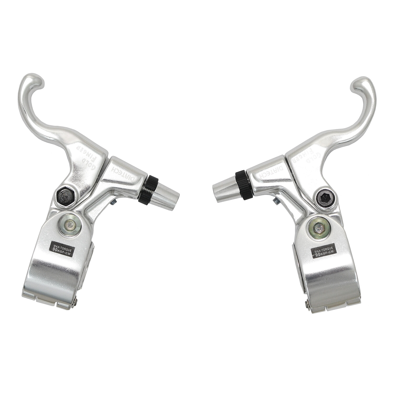 DIA-COMPE TECH99DS «GOLD FINGER» Brake Lever Set For Fixie & BMX , Silver