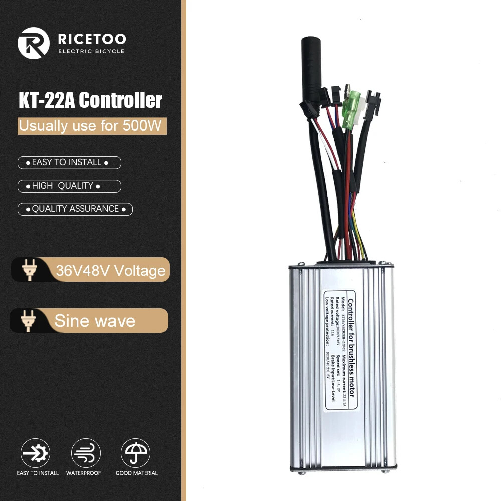 250W-3000W E-bike Controller 15A-50A Sinewave SquareWave Controller Motor