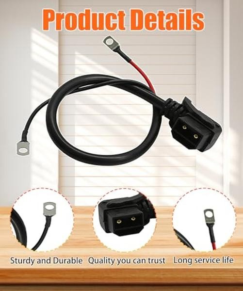 Battery to Discharge Port Connector Fits for Tuttio Soleil01 Ebike Battery