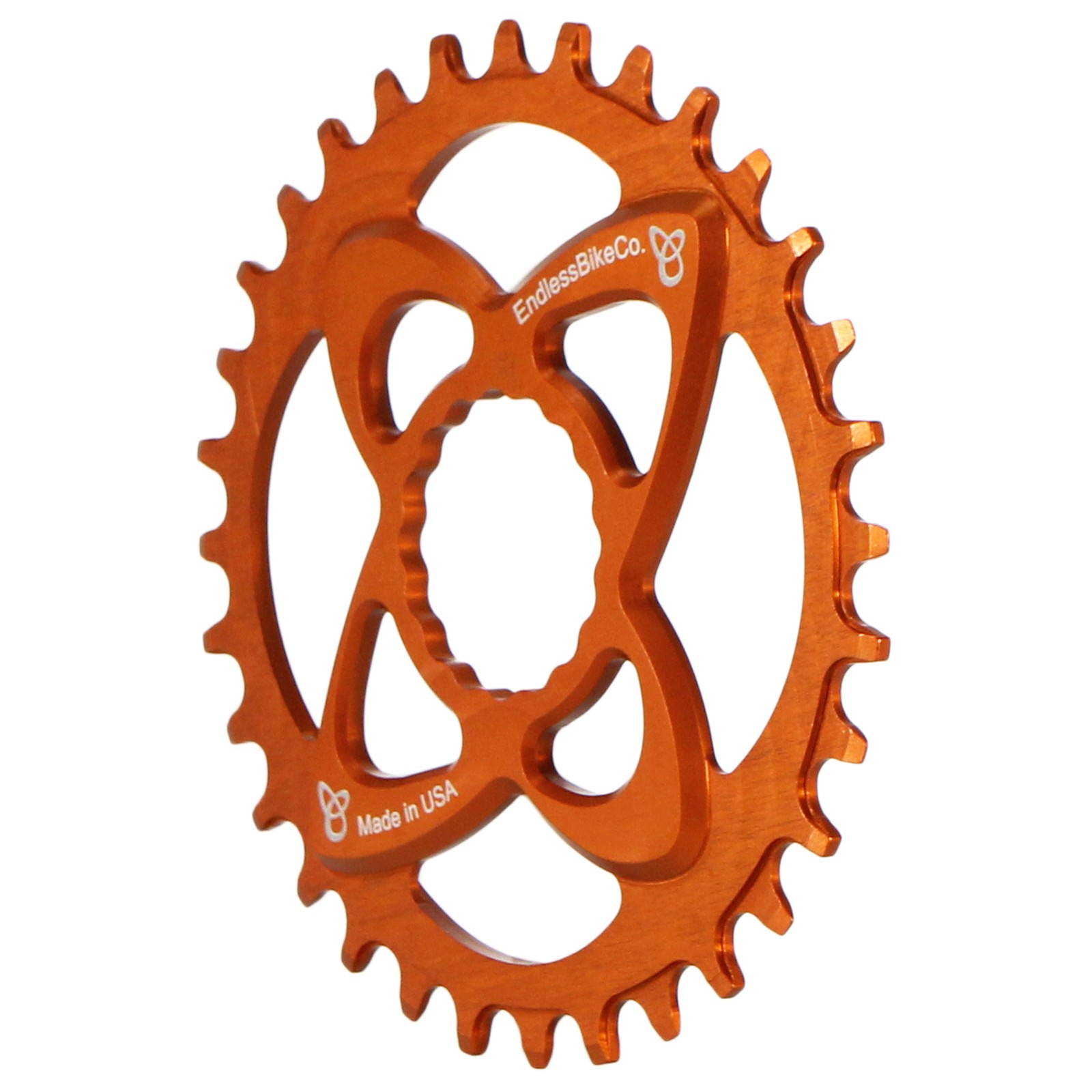 Endless Bike DM Chainring, Race Face DM 32T – Orange