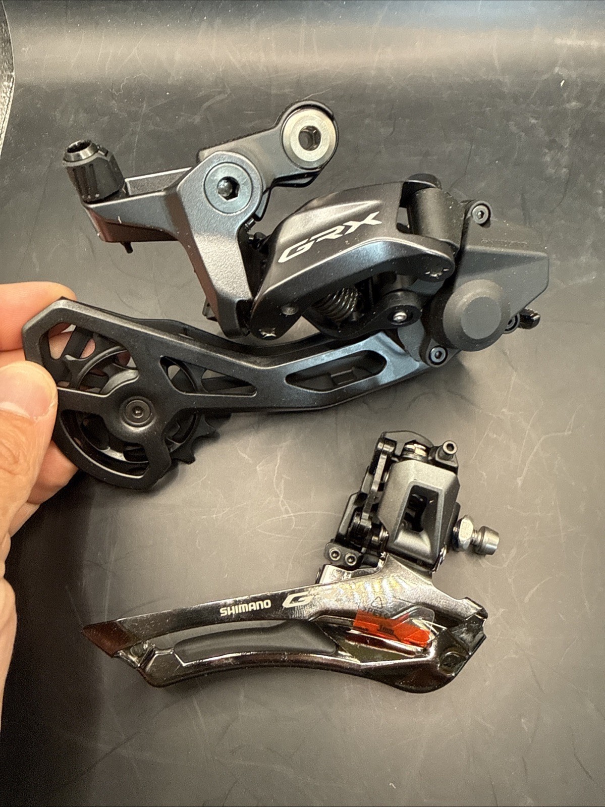 Shimano Grx Rx820 Front And Rear Derailleur Set 2×12 (9480)
