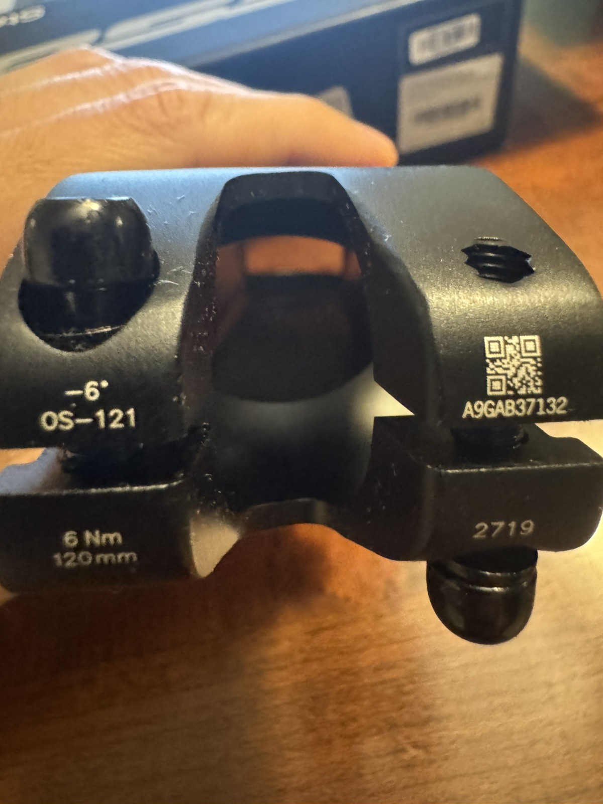 FSA SL-K SCR ST Stem 31.8 X 120mm 6 Degree