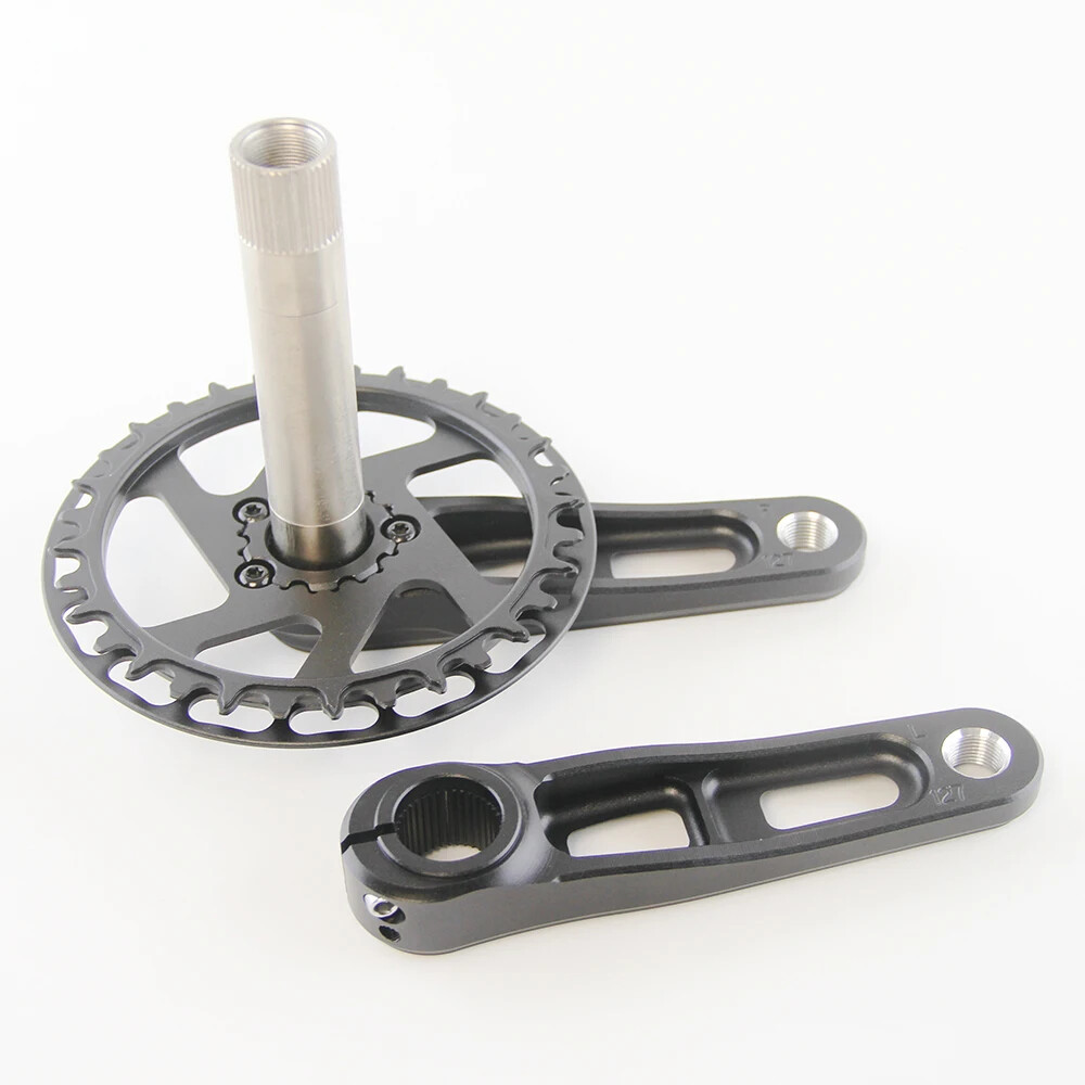 Ultralight Children’s Folding Bike Crankset Hollow Tech Crank 127/140/150mm