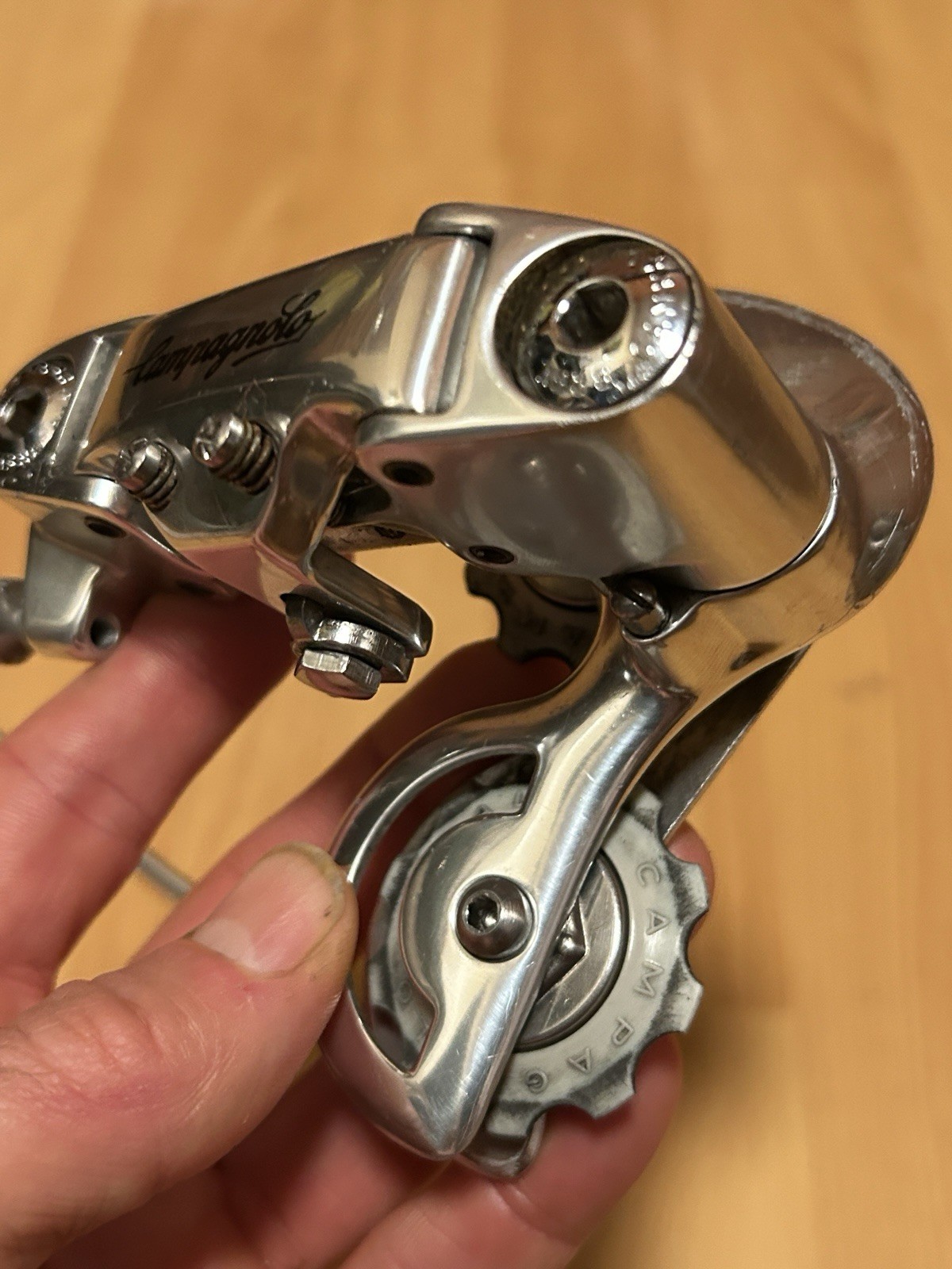 Vintage Campagnolo Record A010 C-Record 2nd Gen Rear Derailleur Syncro 8 Spd