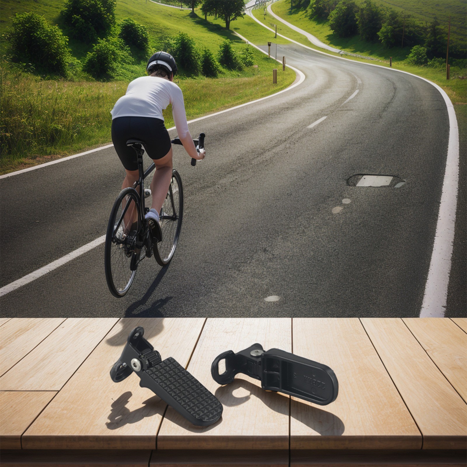 Bicycle Rear Footrest Foot Peg Bike Pedal Mountain Replacement Foot Motorcycle