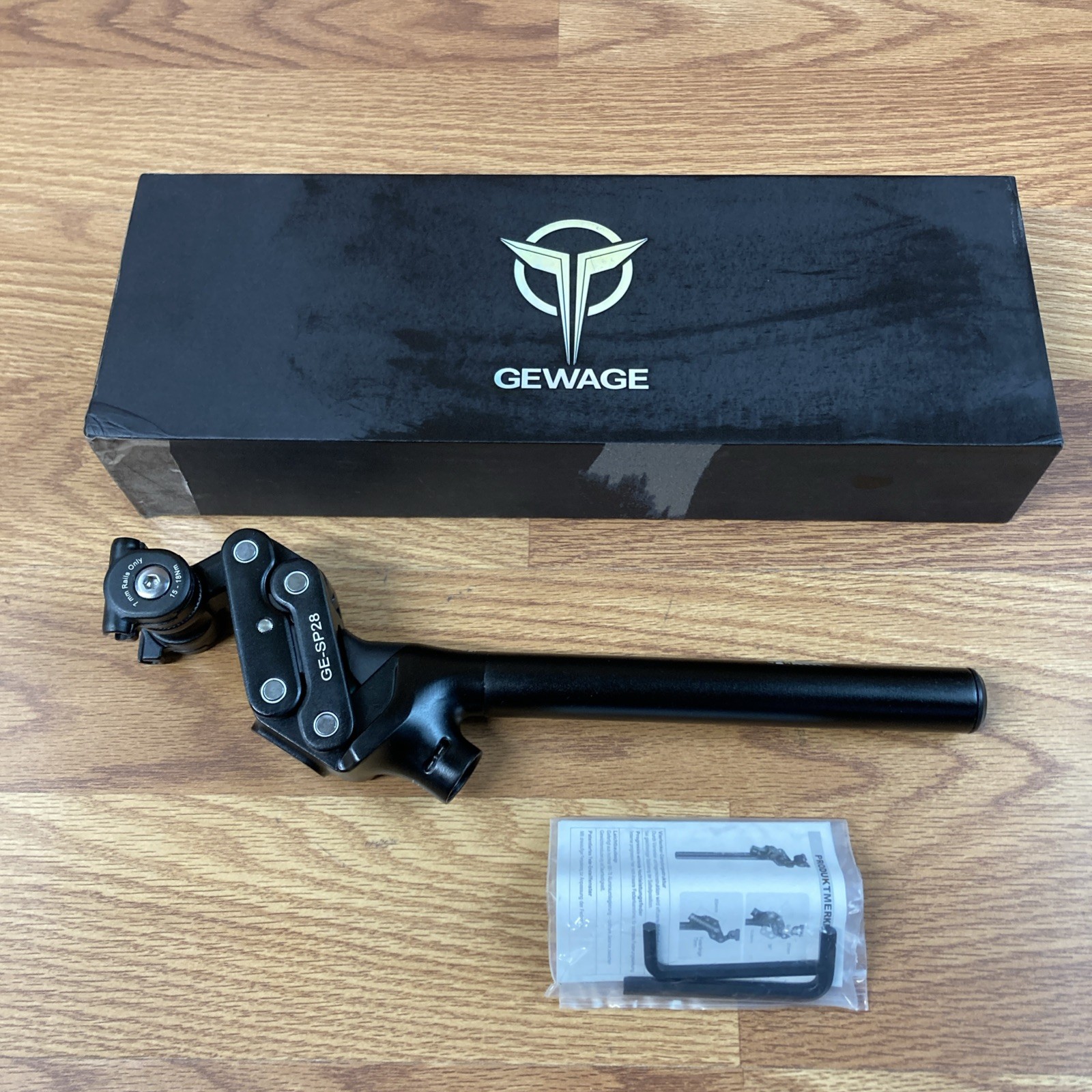Gewage SP28 Suspension Seat Post 27.2mm Shock-Absorber Bike Seat Post