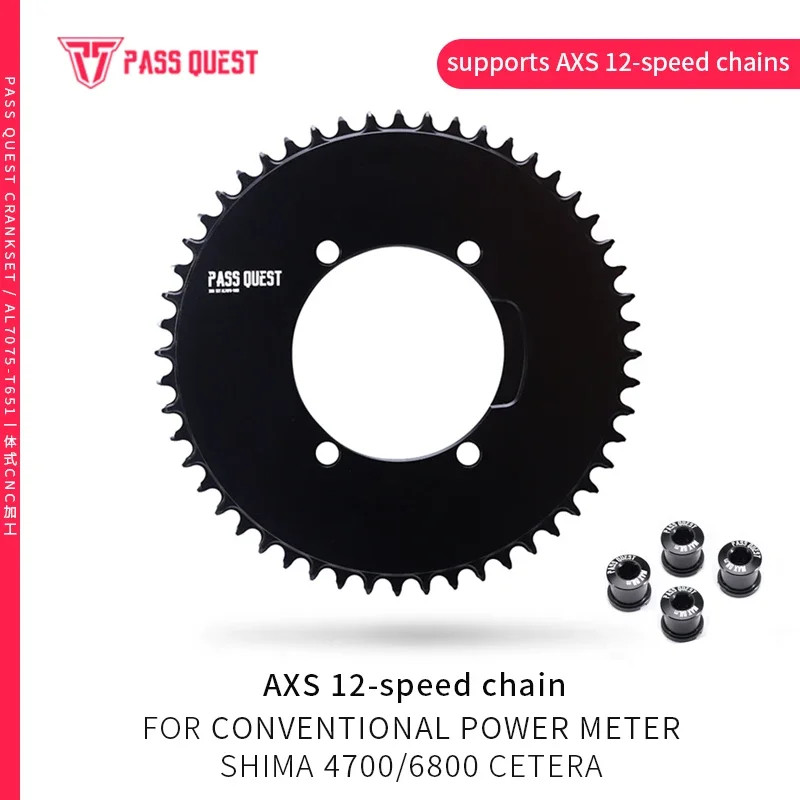 1X110 BCD Road Bike Single Chainring 4-bolt for AERO Axs Chain for SHIMANO 4700