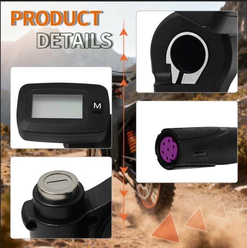 Throttle Integrated Display with M Button for Tutto Tutti Soleil 01 Ebike