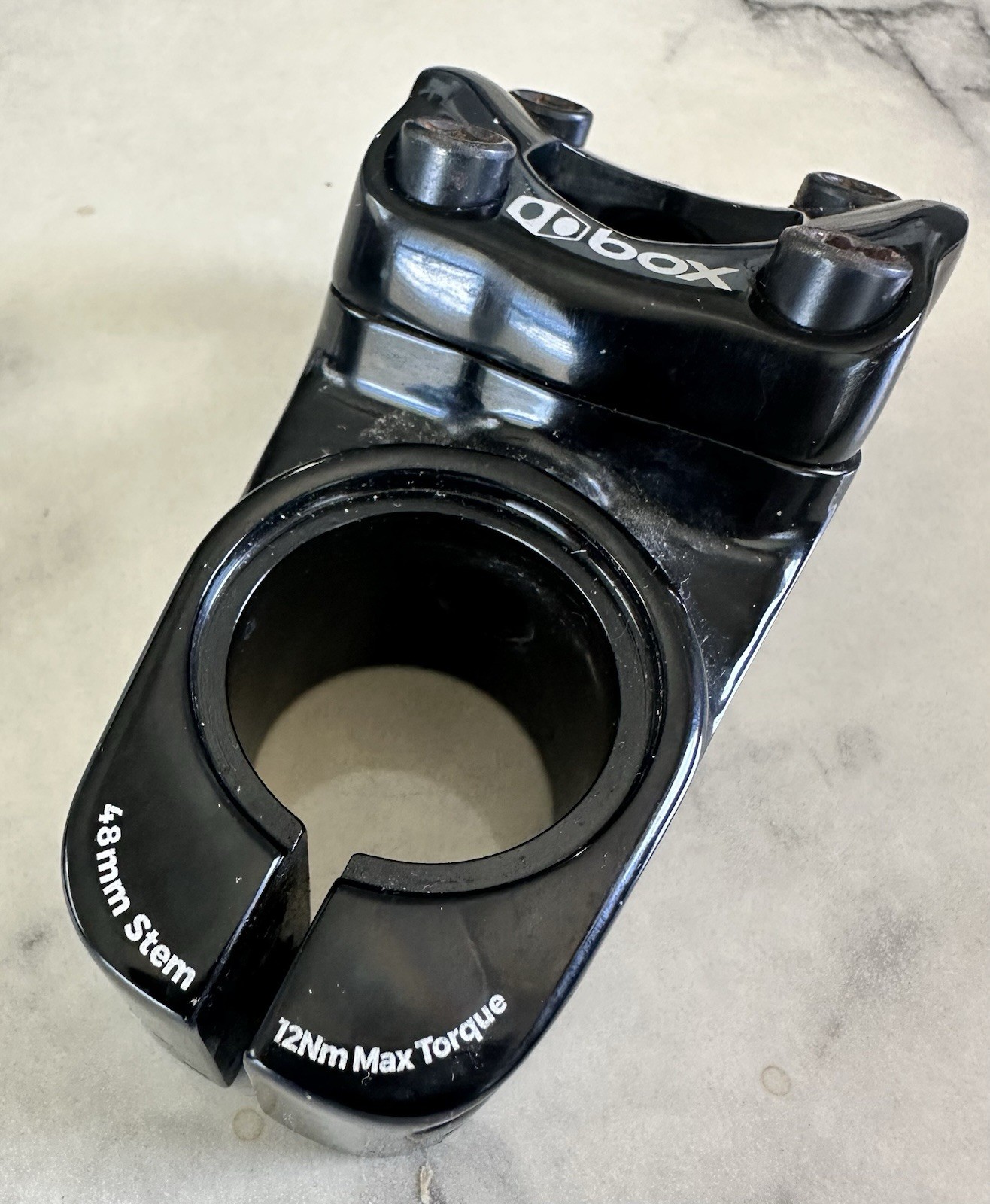 BOX Two Top Load BMX Stem, (22.2) 48mm – Black