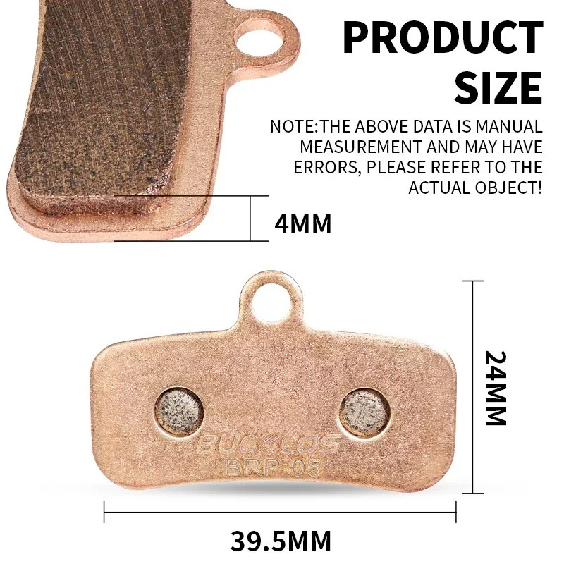 Sintered-Metal MTB Brake Pads for D02S N03A Bicycle Hydraulic Disc Brake Pads Me