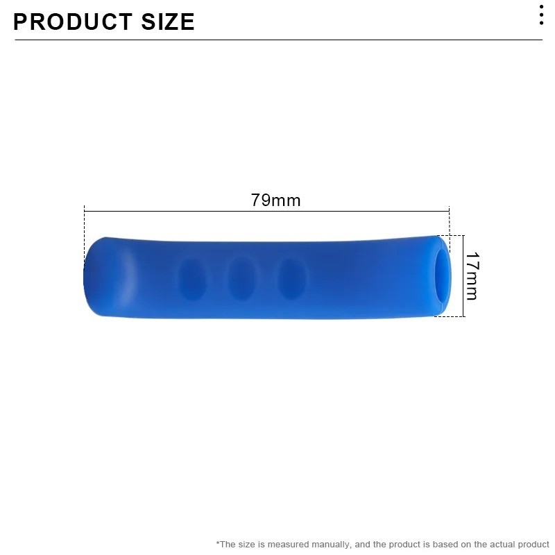 2Pcs Bike Brake Lever Cover Silicone Anti Slip Handle Sleeve MTB BMX Grip