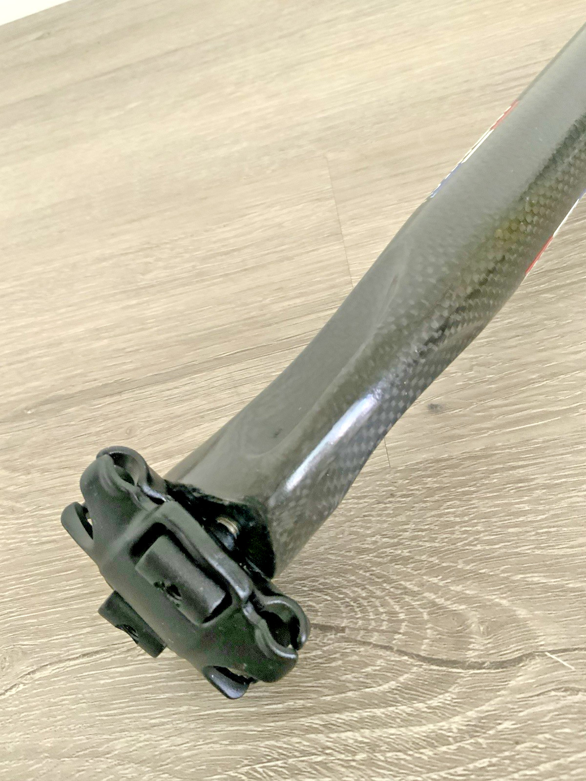 CONTROL TECH CARBON SEAT POST AERO 31.6 MM x 350 MM TOTAL LENGTH 214 GRAMS