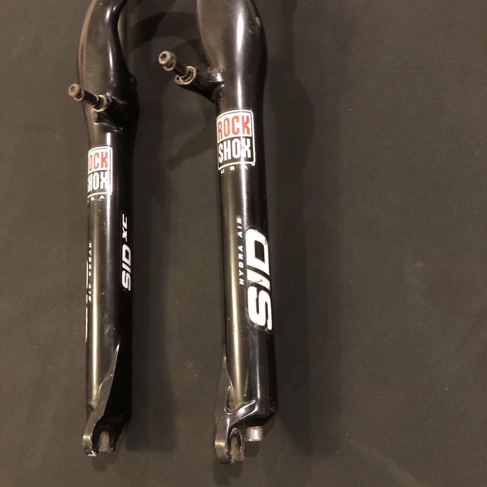 Rock Shox SID XC Hydra Air 1-1/8” 63mm Travel Mountain Bike Fork Rim/Disc Black