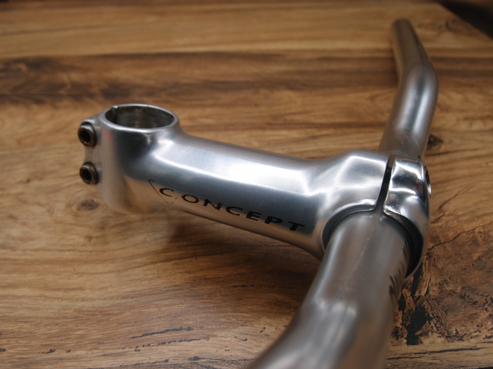riser handlebar Humpert Race Power Downhill + ahead stem Concept 1 1/8 in