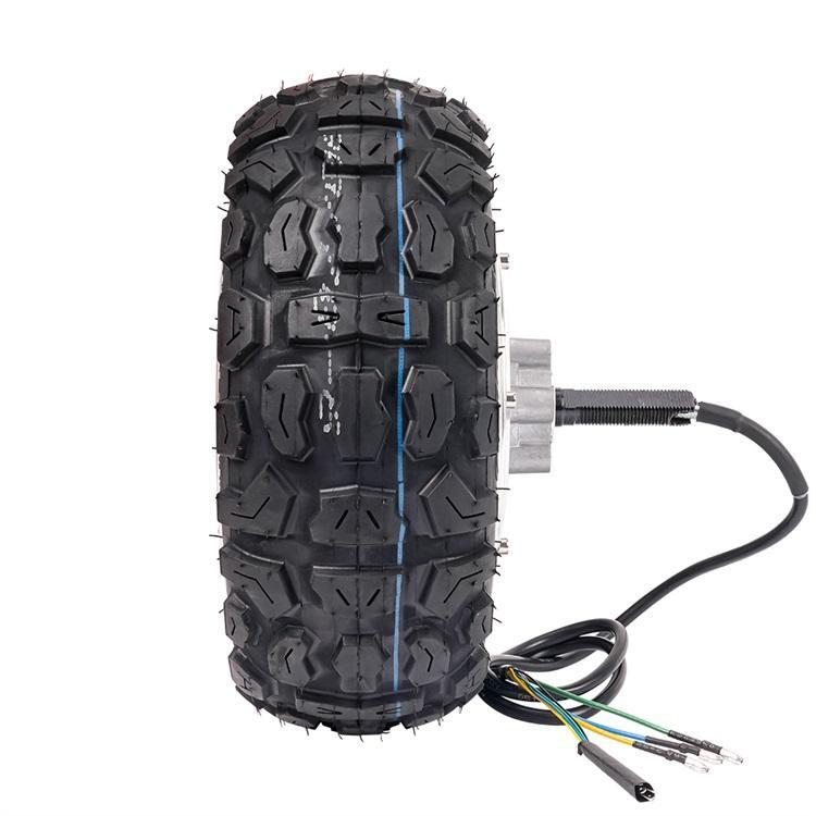 10 Inch 26V 36V 48V 500W Low Speed 7-10km/h Electric BLDC Wheel Geared Hub Motor