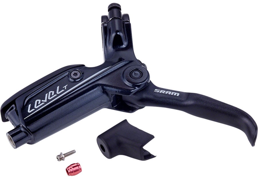 SRAM Level T Hydraulic Brake Lever Assembly – Aluminum, Ambidextrous, Dark Gray