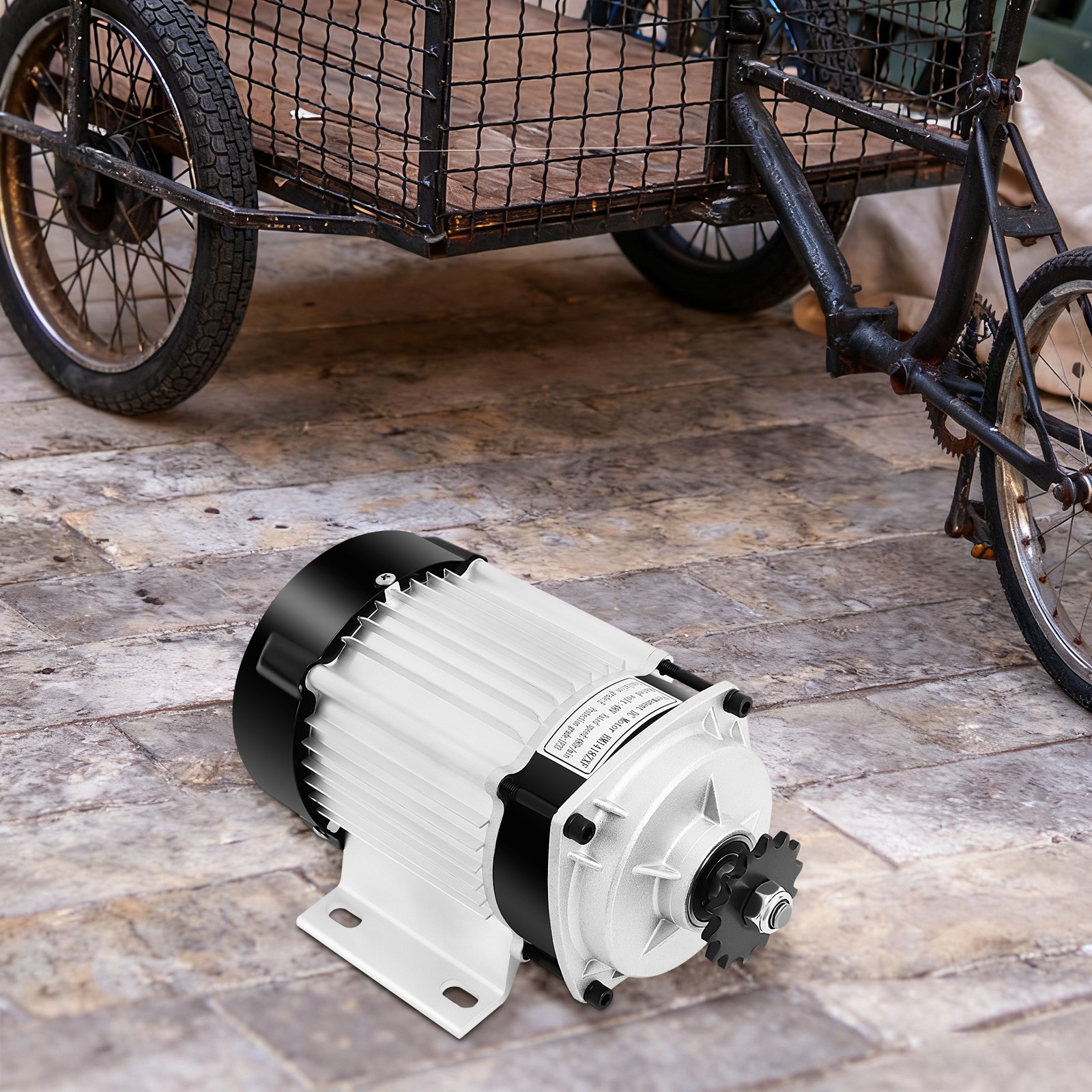 48V 750W Electric Bike Geared Brushless Motor Kit For Adults Tricycle Trike