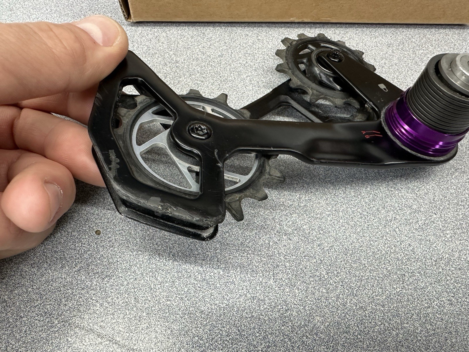 SRAM XX SL Eagle T-Type AXS Carbon Rear Derailleur Cage Assembly