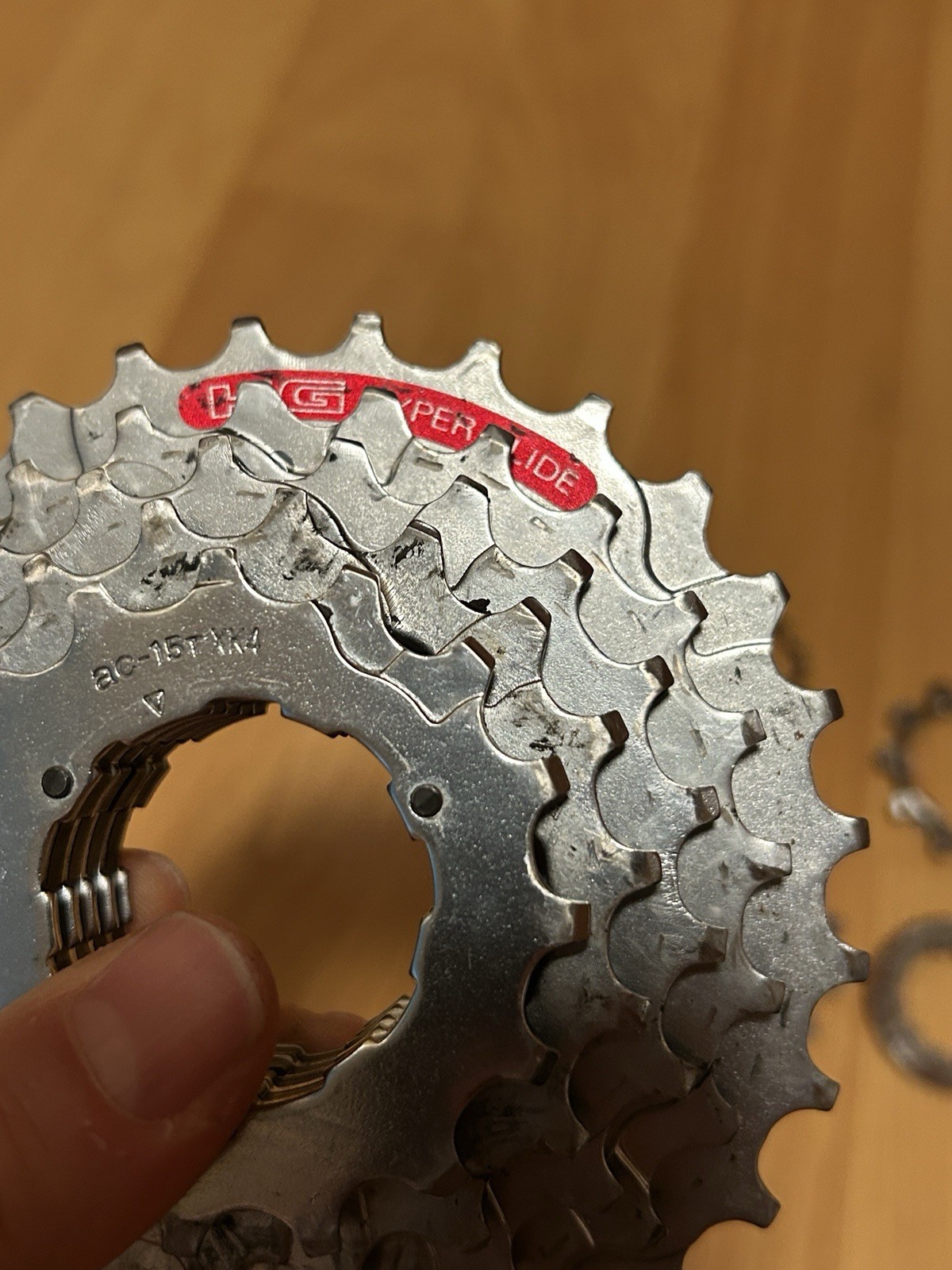 Vintage Shimano XT CS-HG90 Hyperglide C 7 Speed 11-28T Cassette 90s MTB HG Retro