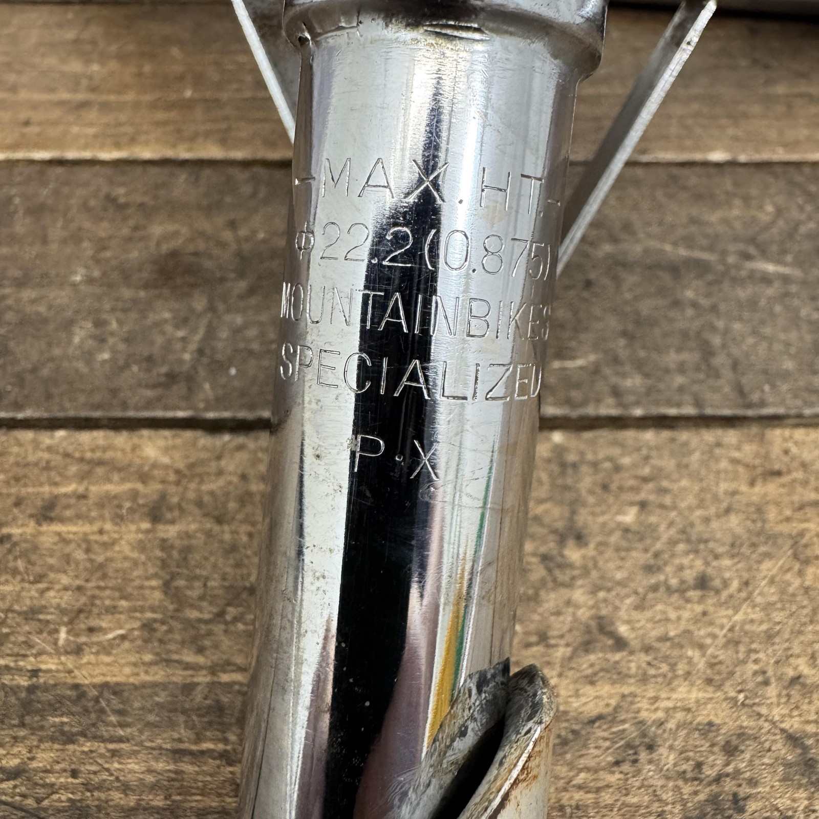 Vintage Specialized Mountain Bikes Bullmoose Handlebar Brazed Stem 22.2 Quill