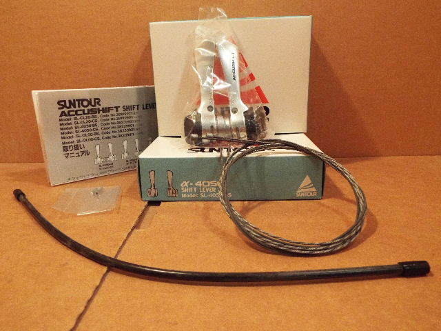 Lot of Two (2) NOS Suntour Edge Shifter Sets…6-Spd Index or 5/6/7-Spd Friction