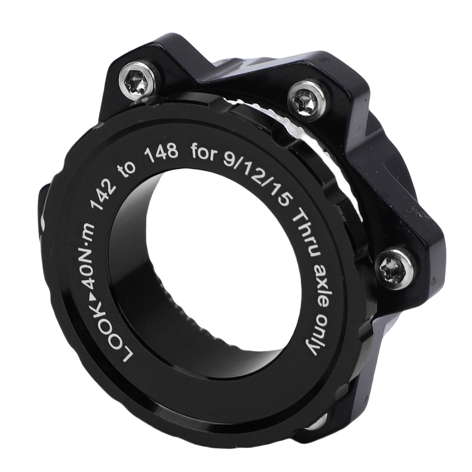 Bike Center Lock Adapter 142mm To 148x12mm Center Lock To 6 Bolt Adapter Fo HQAY