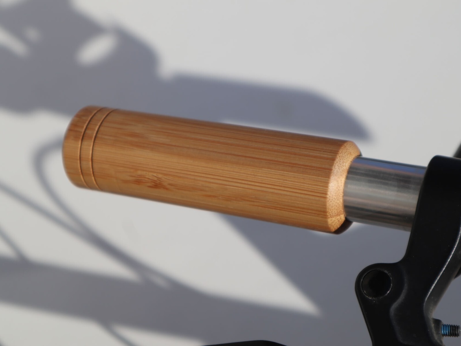 Bamboo and Wood Bike Grips