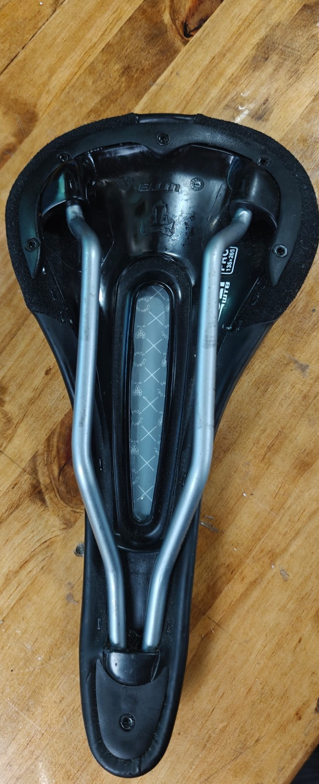WTB Volt Saddle Black 265x135mm Cr-Mo
