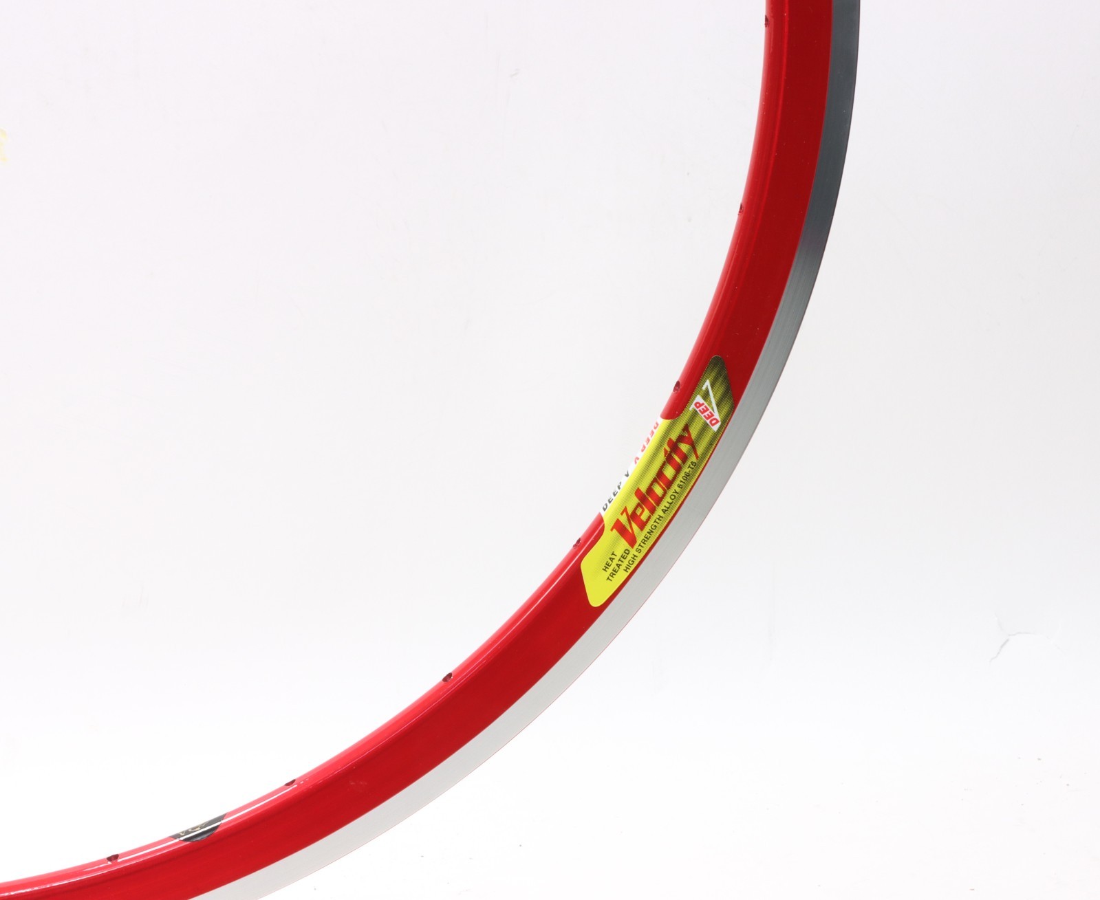 Velocity Deep V Alloy Rim 700c 28H Red MSW Rim Australia Road Bike NEW NOS