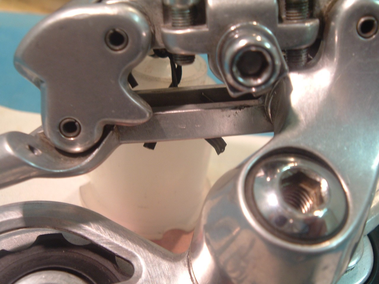 SunTour Cyclone RD-6000 Road Rear Derailleur – 2×5/6/7-Speed- VGC-28T+