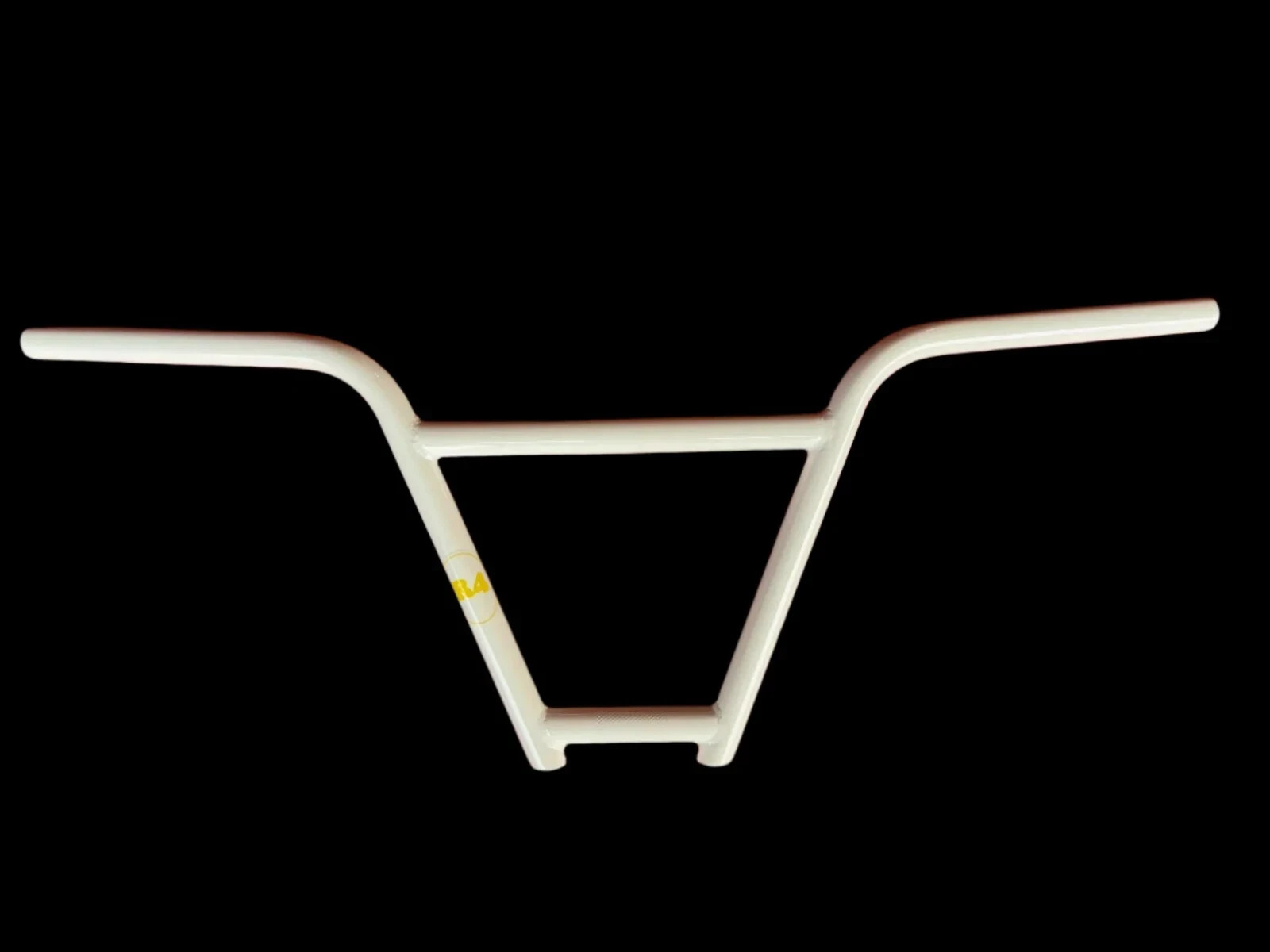 R4 BMX 4 Piece Bike Bicycle Handlebar 9.5″ Tall White