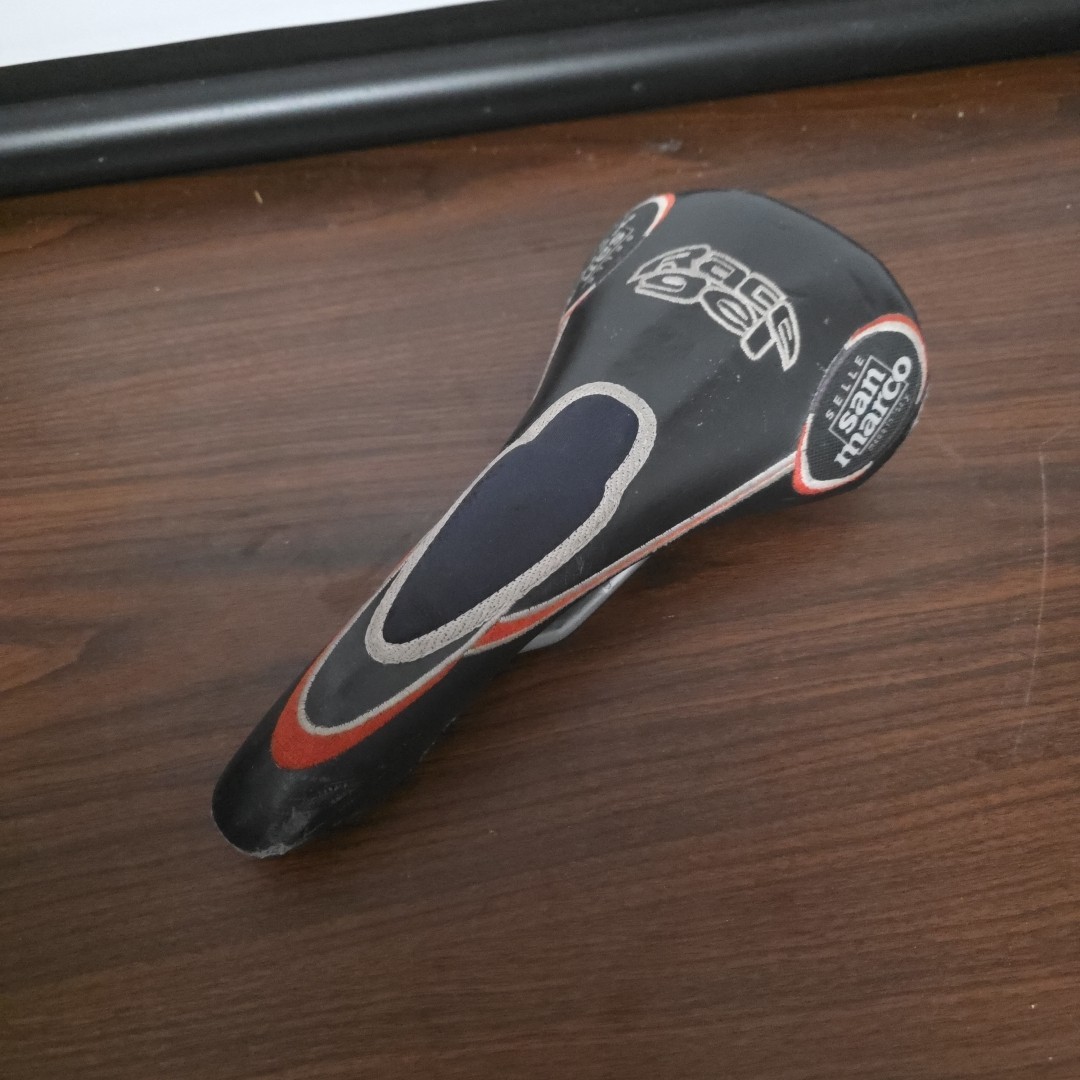 SAN MARCO RACE GEL ODS VINTAGE RACING SADDLE BIKE BICYCLE ROAD SEAT OLD