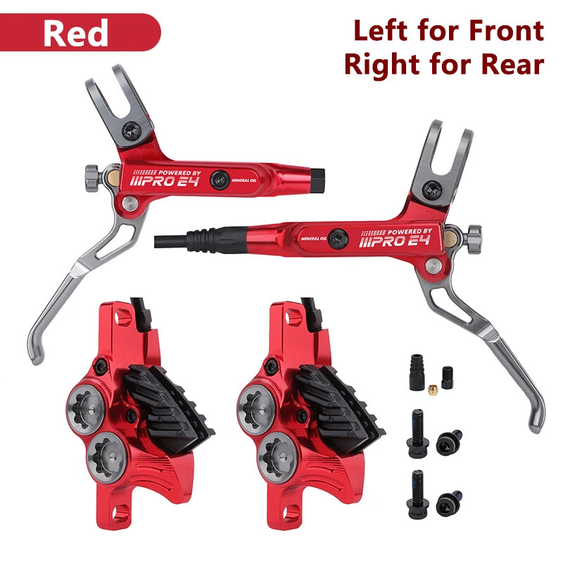 Bicycle Hydraulic Disc Brake 800/1550mm Mountain Bike Oil Brake Caliper Sets