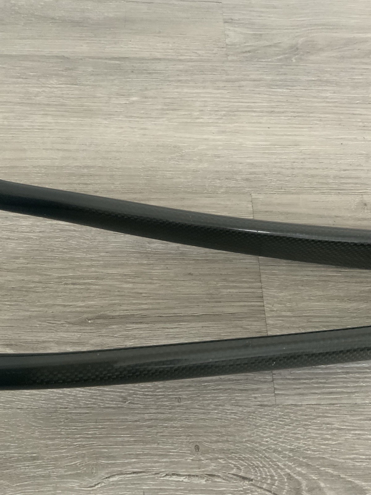 WEYLESS CARBON FORK 700C 1 1/8 INCH THREADLESS 163 MM STEERER 570 GRAMS