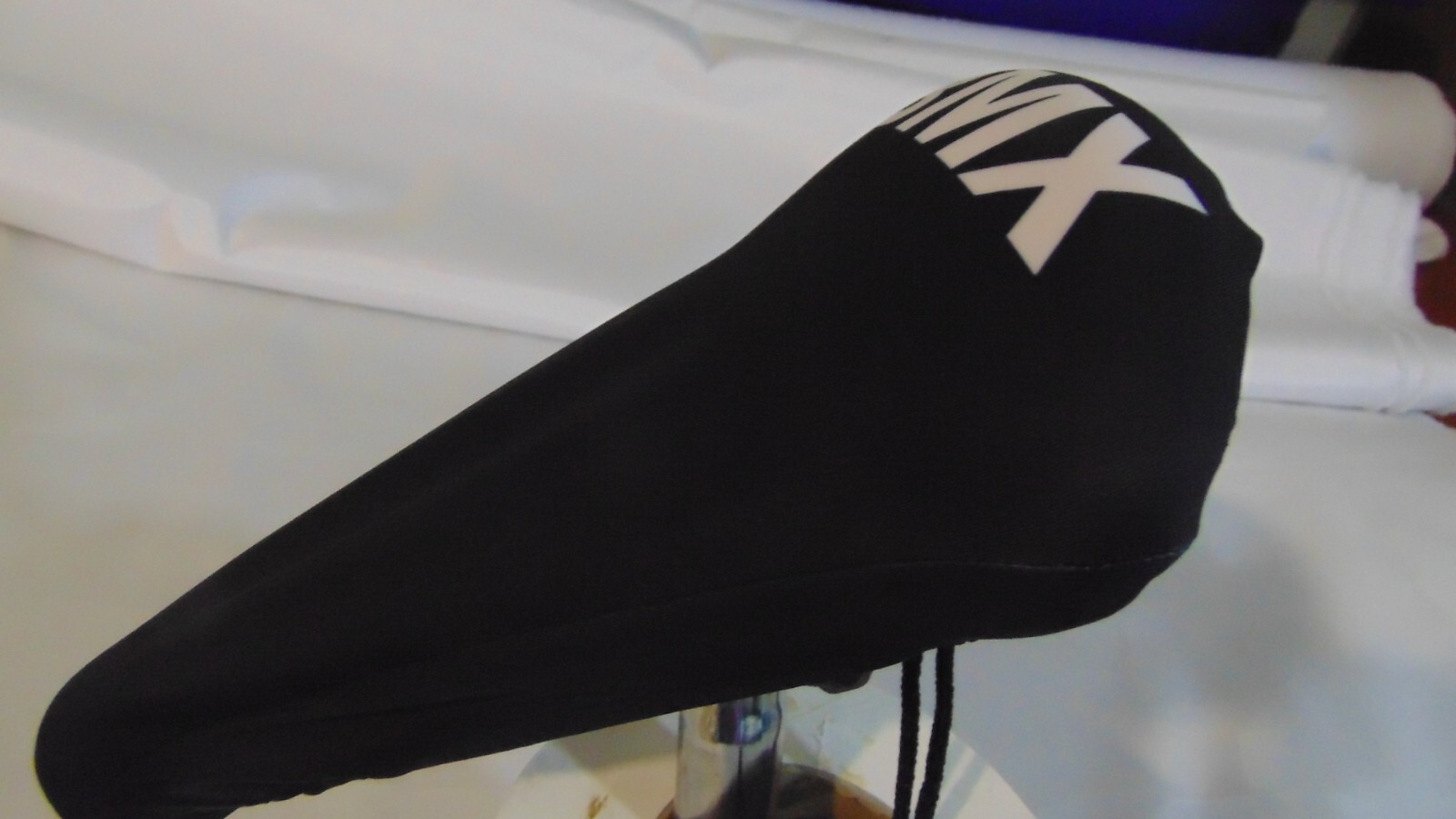 BMX Bicycle Seat Cover Vintage Max Bike Saddle Cover Old School BMX Adjust Black