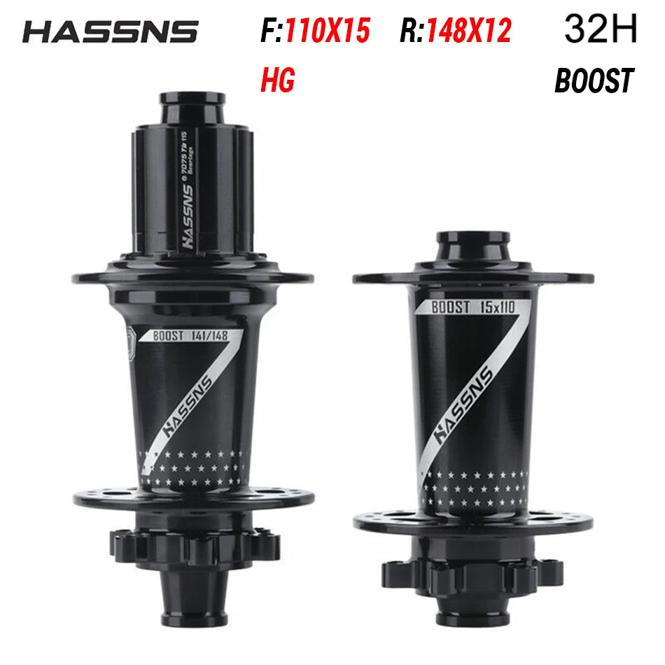 Bicycle Hubs 24/32Holes Spokes Mountain Bike Freehub 8/9/10/11/12Speed