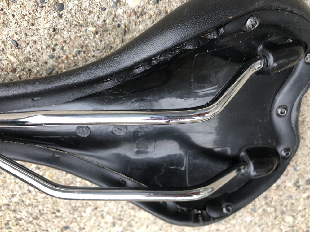 All-City Gonzo Bicycle Seat Saddle L 27cm W 14.5cm Black FREE FAST SHIPPING