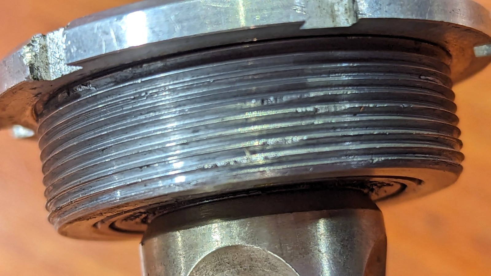 Vintag B-7-3 fluted bottom bracket Omas Stronglight Boone Sampson Bullseye Tioga