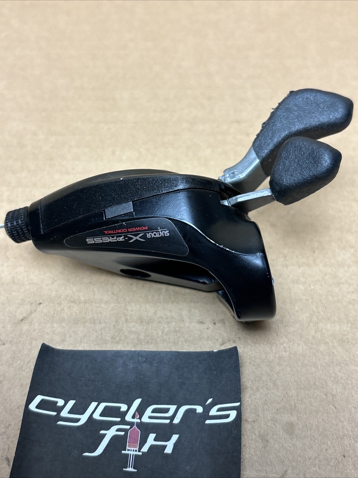 NOS Suntour 3×7 X-Press Accushift Thumb Shifter Set Mtb Hybrid Bike Fuji Trek