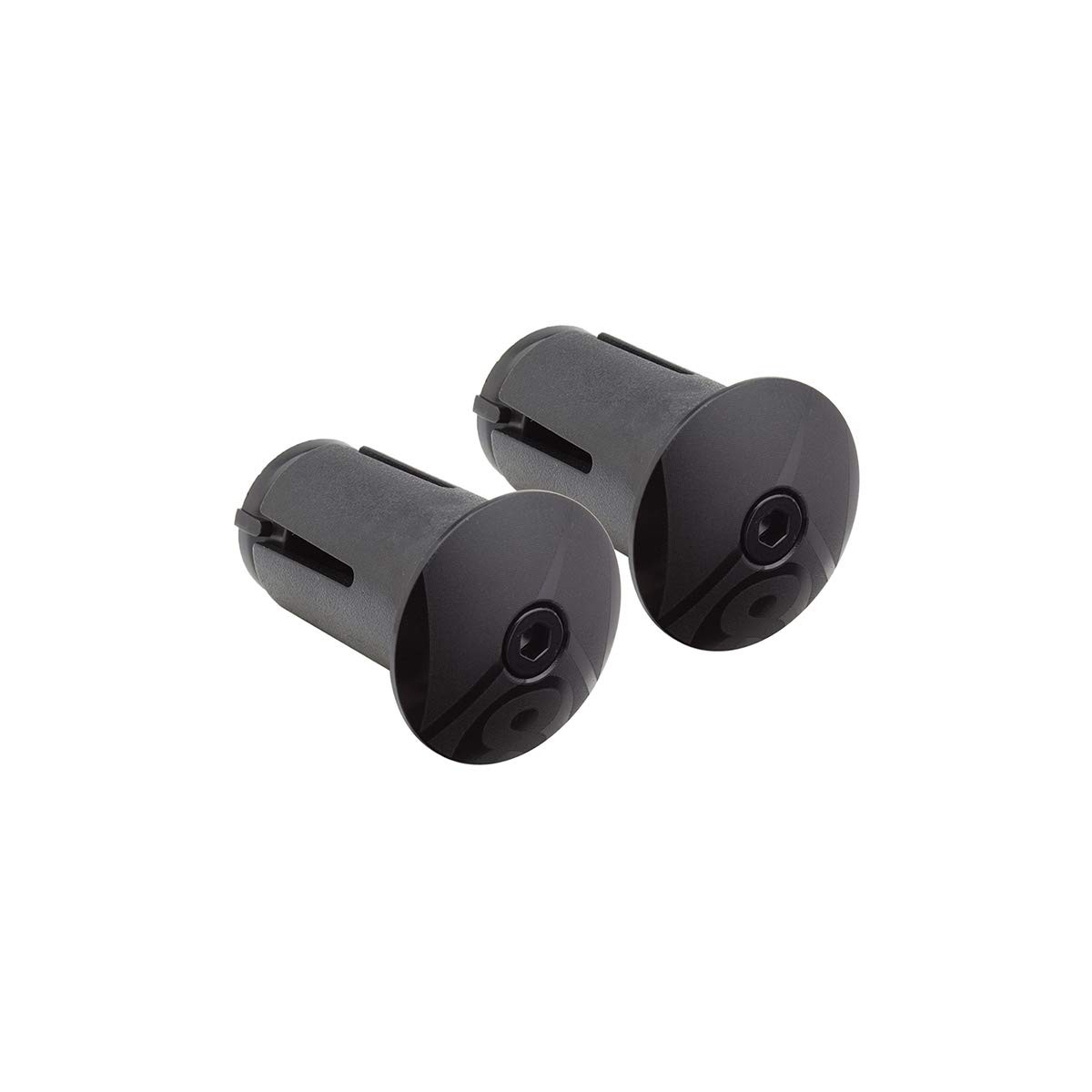 Origin8 Cycling Alloy Locking Bar End Handlebar Plugs – Anodized Black