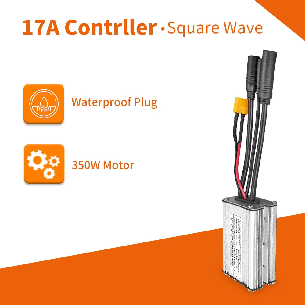 Electric Bike Waterproof Brushless Controller 36V 48V 250W 350W 500W 1000W Motor