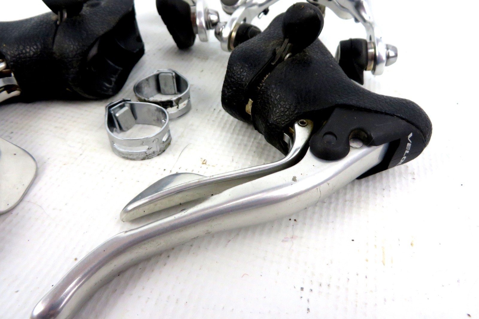CAMPAGNOLO VELOCE BRAKE AND SHIFTER SET Front & Rear Calipers Rim Brakes 775g