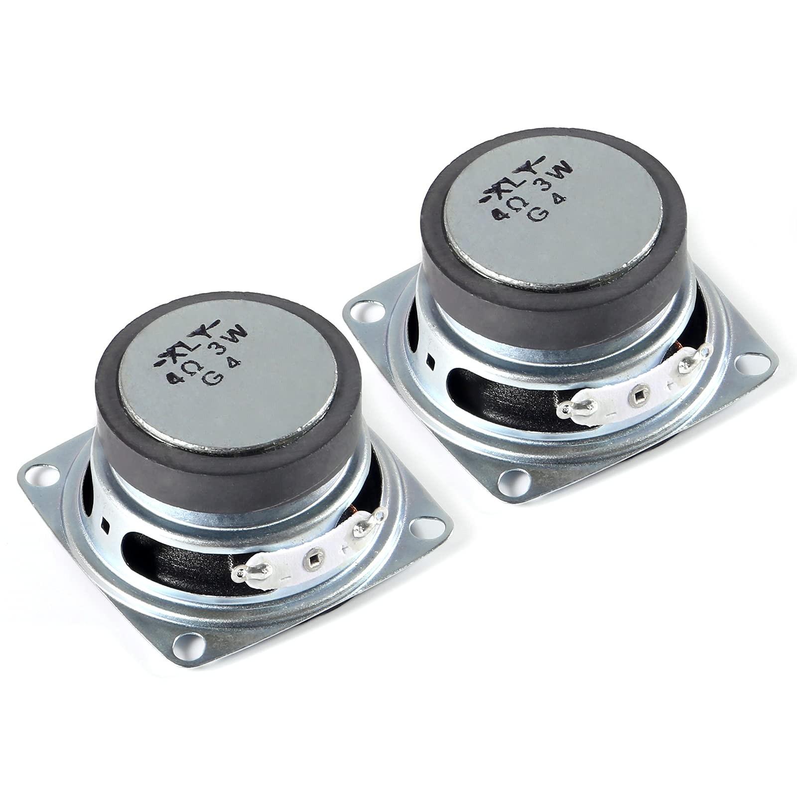 4 x Audio Speakers, 5.1cm, 4 Ohm, 3W, for Arduino and DIY Speakers