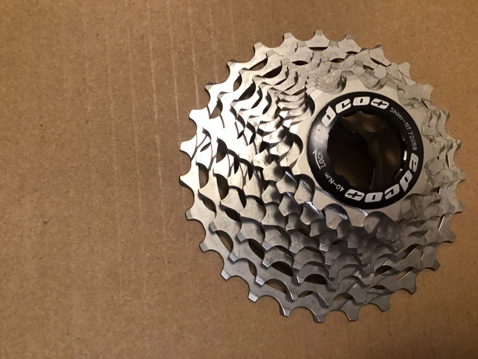 Edco Monoblock Cassette Shimano Road 10 Speed 11-27 Tooth