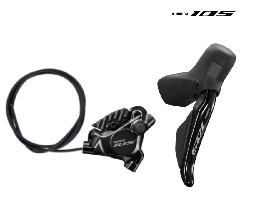 SHIMANO 105 Di2 Hydraulic Disc Brake Set ST-BR-R7170 Right/Rear Only